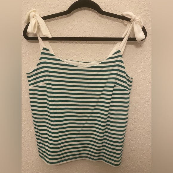 J.Crew Tie-Shoulder Tank Top